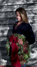 Hydrangea Christmas Wreath